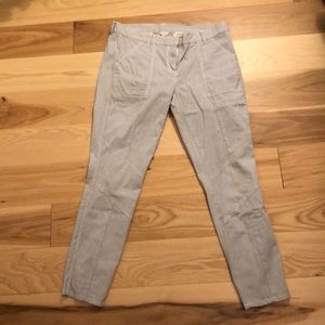 J.Crew seersucker pant size 4